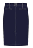 M&S - MKC43 - Navy Chino skirt