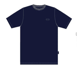 M&S - MKC79 - Navy short-sleeve standard fit jersey top