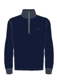 M&S - MKC90 - Navy ½ Zip Sweatshirt