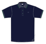 M&S - MKC93 - Navy standard fit short sleeve polo